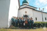 В праздник иконы Пресвятой Богородицы «Неопалимая Купина» в Богоявленском храме состоялся традиционный молебен для сотрудников МЧС 