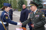 Первокурсники Псковского филиала Университета ФСИН России дали священную клятву служения Отечеству