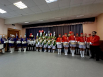 Фестиваль барабанщиц состоялся в Себежской средней школе