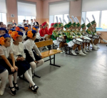 Фестиваль барабанщиц состоялся в Себежской средней школе