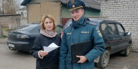 Правила пожарной безопасности в быту напомнили жителям Новоржева - МЧС Псковской области