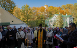 Прихожане храма Успения Пресвятой Богородицы с Полонища почтили память архимандрита Елевферия