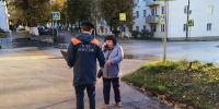 Профилактический рейд      в     Новосокольниках - МЧС Псковской области
