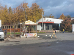 Фотофакт: На перекрестке улиц Розы Люксембург и Народной в Пскове разобрали киоск