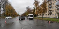 В Пскове на улице Вокзальной водитель автомашины сбил велосипедиста - Pln-Pskov.Ru