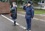Личный состав Псковского филиала университета готов к переходу на зимнюю форму одежды