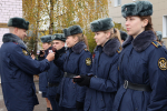 Личный состав Псковского филиала университета готов к переходу на зимнюю форму одежды