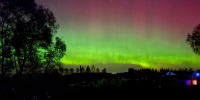 Над Псковом наблюдают полярное сияние. ФОТО - Pln-Pskov.Ru