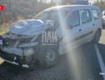 Женщина пострадала при столкновении автомобилей в Пушкинских Горах