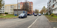 Асфальт уложили на улице Алтаева в Пскове - InformPskov.Ru
