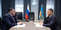 Игорь Руденя и Михаил Ведерников обсудили вопросы поддержки участников СВО и основные направления развития Псковской области - Правительство Псковской области