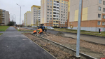 Губернатор призвал переделать покрытие новой детской площадки на Запсковье