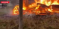 Частный дом загорелся в Плюсском районе - InformPskov.Ru