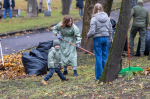 В Пскове во время субботника убрано более 50 тыс кв метров Ботанического сада