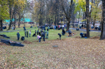 В Пскове во время субботника убрано более 50 тыс кв метров Ботанического сада