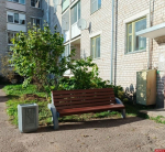 В Пушкиногорском районе продолжается благоустройство дворов и общественных пространств