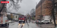 Квартира горит на улице Советской в Пскове - Псковская правда