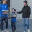 Футболисты, тренеры и болельщики ФК - ГТРК Псков