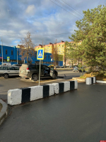 Самокатчика сбили на пешеходном переходе напротив ГАИ в Пскове