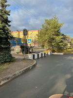 Самокатчика сбили на пешеходном переходе напротив ГАИ в Пскове