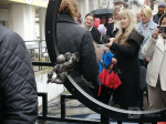 32-го бронзового космонавтика открыли в Калуге