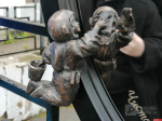 32-го бронзового космонавтика открыли в Калуге