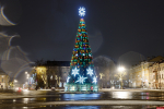 Новогодние иллюминации будут радовать псковичей до 28 февраля