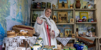 Печоры представили в формате аутентичной древнерусской ярмарки в Москве - Pln-Pskov.Ru