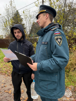 В Пскове МЧС провели профилактический рейд