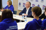 Александр Козловский рассказал молодежи о своих кумирах и жизненных принципах