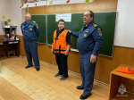 Специалисты ГИМС напомнили о безопасности на водоемах писковским школьникам