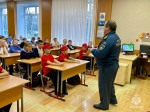 Специалисты ГИМС напомнили о безопасности на водоемах писковским школьникам