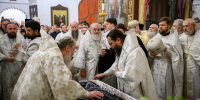 В Свято-Троицком кафедральном соборе состоялось отпевание отца Иоанна Миронова - Pln-Pskov.Ru