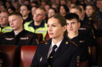Псковским полицейским вручили награды в честь профессионального праздника