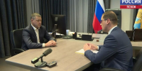 Губернатор Михаил Ведерников и министр Андрей Михеев обсудили реализацию нацпроектов и поддержку бизнеса в Псковской области - ГТРК Псков