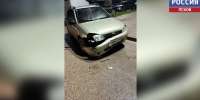 В Пскове Audi врезалась в припаркованные автомобили, проверяют версии о состоянии водителя - ГТРК Псков