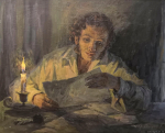 Олег Дмитриев. Александр Сергеевич Пушкин (1984). Из фондов музея-заповедника