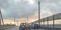 ДТП произошло на путепроводе Северного обхода Пскова - Pln-Pskov.Ru