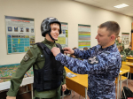 Псковские росгвардейцы встретились с воспитанниками центра «Воин» в рамках Дня призывника