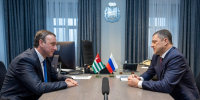 Укреплению сотрудничества Псковской области и Республики Абхазия посвящена рабочая встреча Михаила Ведерникова и Владимира Делба - Губернатор Псковской области