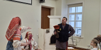 «Гляделки-посиделки» устроили в Пскове музейщики из «Михайловского». ФОТО - Pln-Pskov.Ru