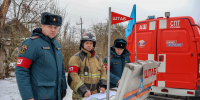 В «Лавровском доме-интернате» прошли пожарно-тактические учения - МЧС Псковской области
