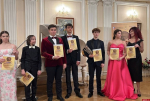 Ученик псковской музыкальной школы принял участие в церемонии награждения «Петербург рисует Чайковского»