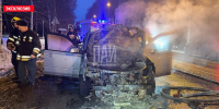 Возгорание внедорожника - InformPskov.Ru