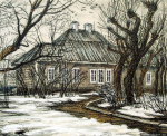 Елена Абдулаева. Дом А.С. Пушкина (2007). Из фондов музея-заповедника «Михайловское»
