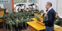Фото здесь и далее из группы центра «Воин» в соцсети «ВКонтакте» - InformPskov.Ru