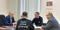 Псковский омбудсмен Дмитрий Шахов с участниками кадровой программы «Герои земли Псковской» - Уполномоченный по правам человека
