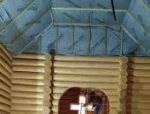 Внутренняя отделка храма Жён-Мироносиц продолжается в Псковском районе