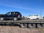 Три конфискованных автомобиля передали псковские таможенники Минобороны РФ