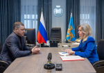 Михаил Ведерников и Наталья Мельникова обсудили вопросы социальной поддержки граждан льготных категорий